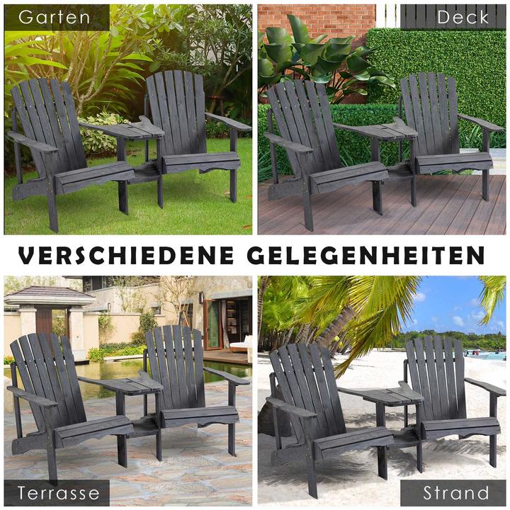 Actual product image Jamb Adirondack Gartenstuhl-Set