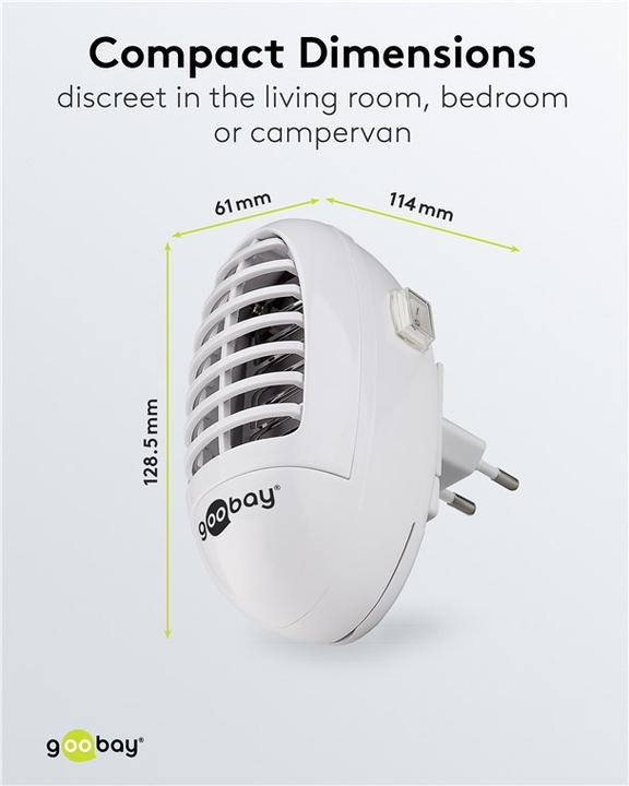 Actual product image Goobay UV-LED insect killer