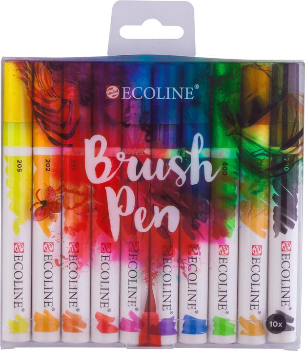 Talens ECOLINE Brush Pen (Multicoloured, 10 x)