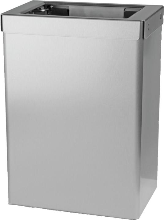 Ophardt Poubelle inox ouverte