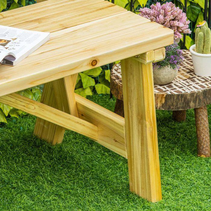 Image du produit Swisshandel24 Banc de jardin 2 places banc de parc en bois banc jusqu'à 220 kg banc banc de terrasse avec dossier