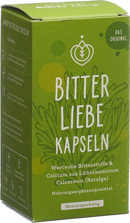 Bitterliebe Wertvolle Bitterstoffe (90 Stück, Kapseln, 206 g)