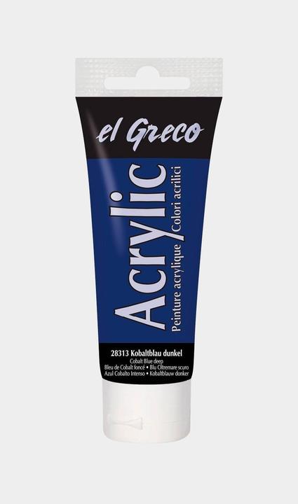 Produktbild Kreul el Greco Acrylic (Kobaltblau-Dunkel, 75 ml)