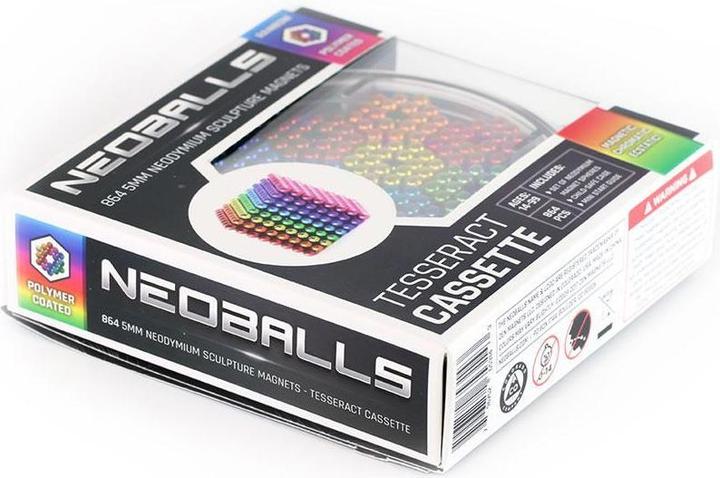 Produktbild Neoballs Magnetkugeln Rainbow - Tesseract Cassette