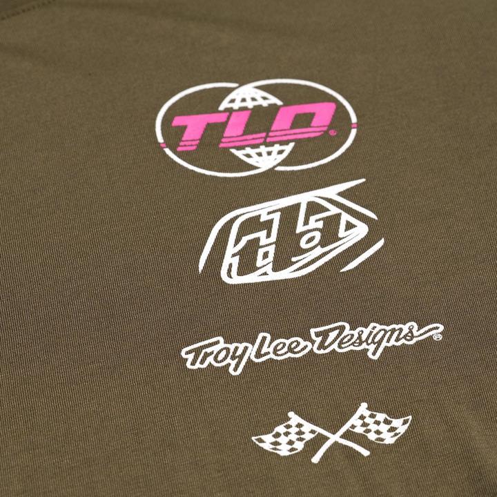 Produktbild Troy Lee Designs Skyline LS Ride Tee, Worldwide, caper, XL (XL)