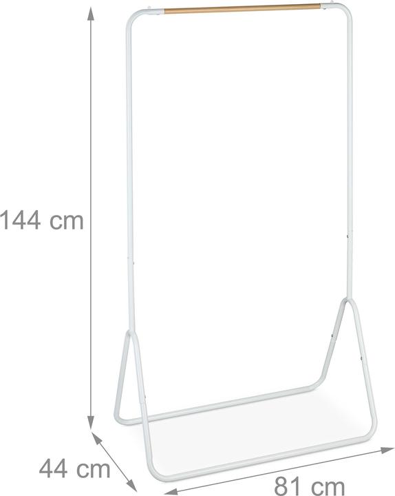 Actual product image Relaxdays Clothes rack