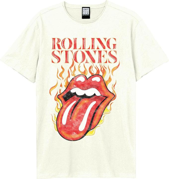 Amplified Hot Tongue The Rolling Stones TShirt