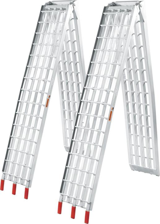 Produktbild Wiltec 2xAuffahrrampe 310cm 1080kg Quad ATV faltbar Auffahrschiene Alu Rampe