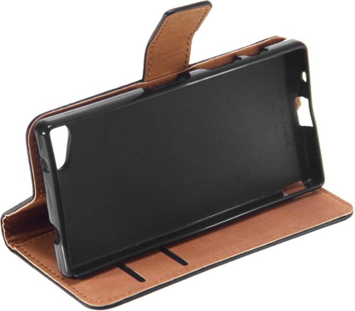 Immagine prodotto OEM Custodia a libro Slim Sony Xperia Z5 Compact - nero (Sony Xperia Z5 Compact)