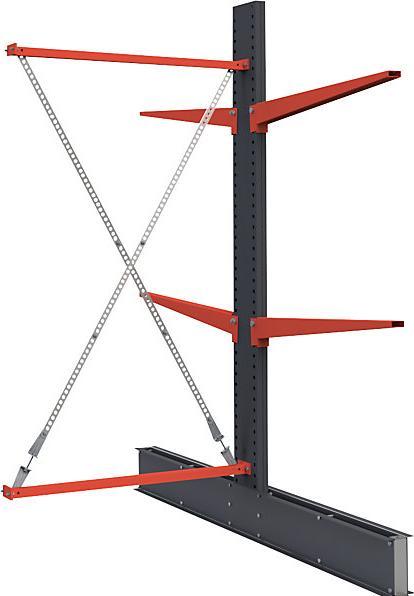 Actual product image kaiserkraft Cantilever rack
