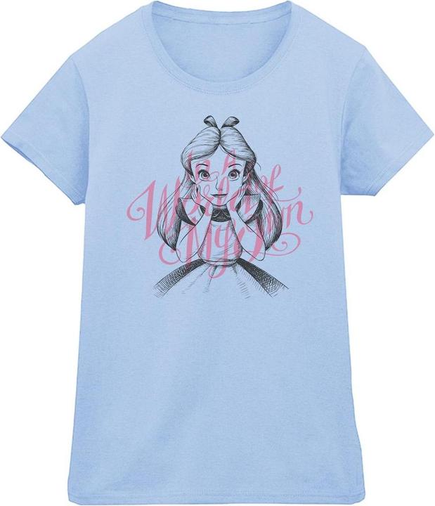 Image du produit Disney - T-shirt ALICE IN WONDERLAND IN A WORLD OF MY OWN - Femme (XL)