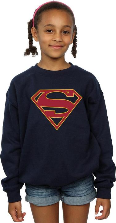 Produktbild Supergirl Logo Sweatshirt Mädchen (140, 146)