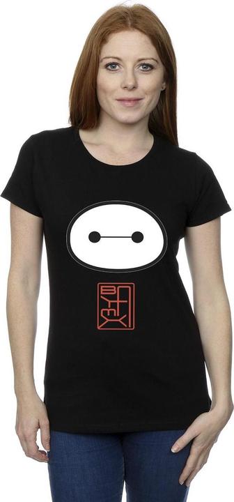 Actual product image Disney Womens/Ladies Big Hero 6 Baymax Icon Cotton T-Shirt (S)