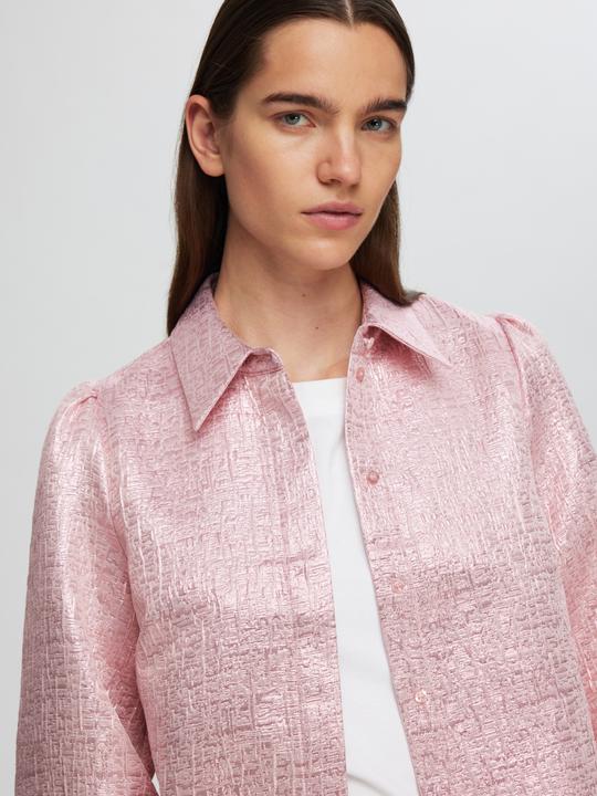 Actual product image Selected Femme Metallic jacquard shirt (38)