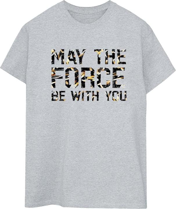 Image du produit Star Wars - T-shirt MAY THE FORCE INFILL - Femme (S)