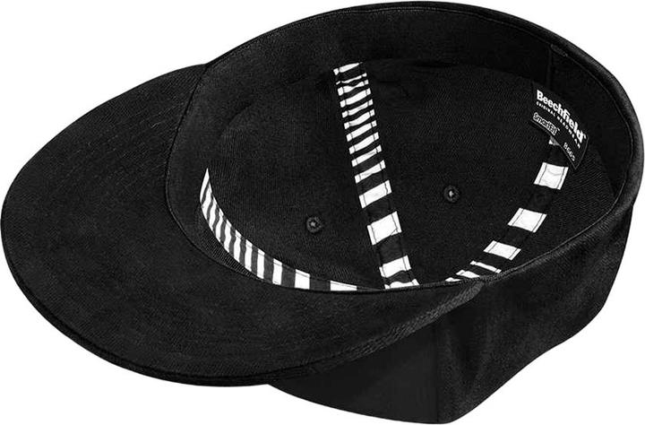 Actual product image Beechfield Unisex Adult Pro-Stretch Flat Peak Baseball Cap (One size)