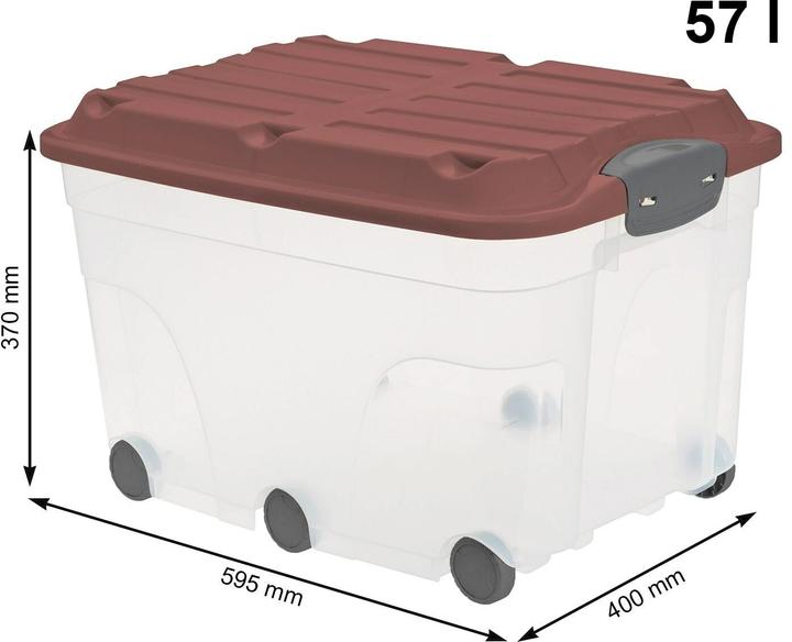 Actual product image Rotho Roller 6 (59.5 x 40 x 37 cm, 88.74 l)