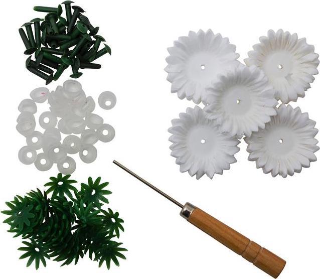 Produktbild Craft Buddy White, Chic Chrysanthemums Forever Flowerz - Makes 30