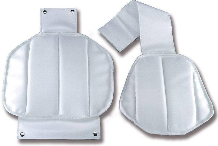 Actual product image Compass Imitation leather cushion for steering chair "Captain