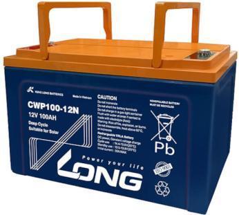 Produktbild Kung Long CWP100-12N 12V 100 Ah C10 Bleiakku AGM Zyklenfest (12 V, 100 Ah)