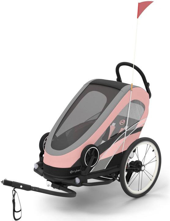Cybex ZENO BIKE BLPI Silver Pink | light pink