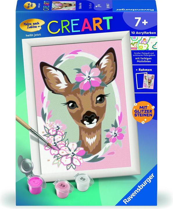 Actual product image Ravensburger Painting by numbers 28983 - Sweet deer - Children 7 years and older