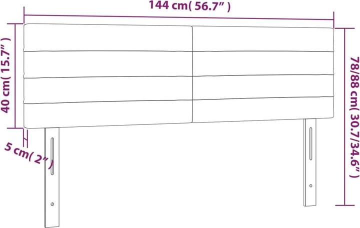Immagine prodotto VidaXL Erin (144 x 5 x 88 cm)