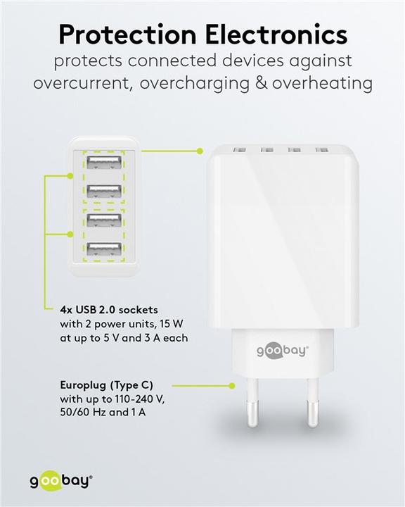 Produktbild Goobay Ladegerät (30 W)