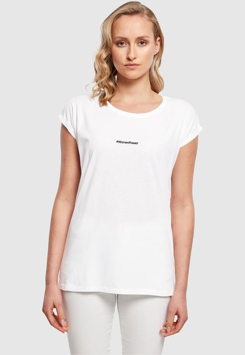 Produktbild Merchcode Ladies WD - Strong As A Woman Extended Shoulder Tee - 116539 (XS)