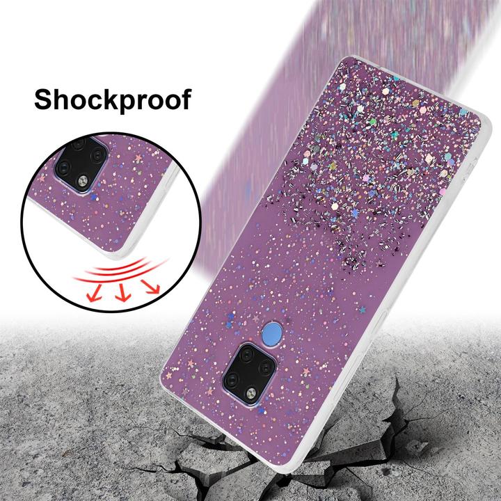 Produktbild Cadorabo TPU Cover funkelnder Glitter (Huawei Mate 20)