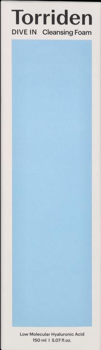 Produktbild Torriden DIVE-IN Low Molecular Hyaluronic Acid Cleansing Foam (Schaum, 150 ml)