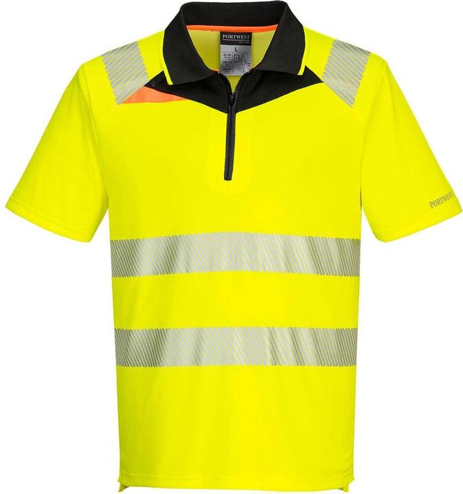 Portwest Mens DX4 High-Vis Polo Shirt (XL)