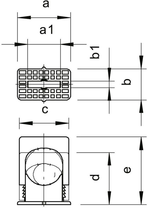 Actual product image OBO Bettermann Pressure ISO clamp