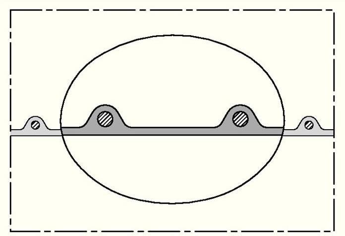Produktbild Norres Absaug- und Gebläseschlauch AIRDUC® PUR 351 HT Innen-Ø 45 mm Aussen-Ø 53 mm 4 mm Länge 10 m