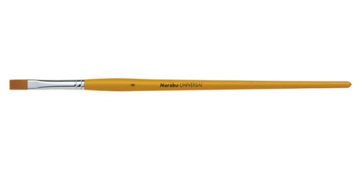 Actual product image Marabu Synthetic hair brush universal, flat (8 mm)