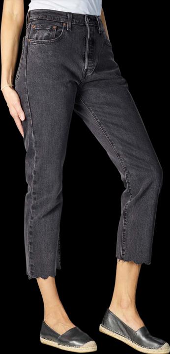 Actual product image Levis 501 Cropped Jeans Straight Fit lady crush (W32/L26)