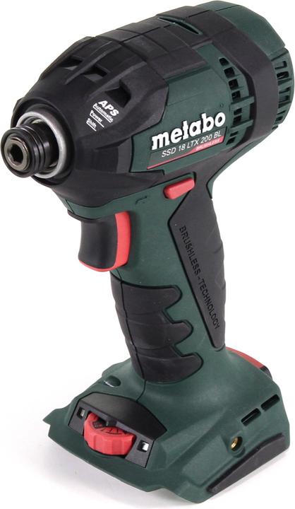 Image du produit Metabo Clé à chocs sans fil SSD 18 LTX 200 BL (Fonctionnement sur batterie)