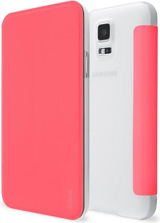 Actual product image Artwizz SmartJacket protective clip for Galaxy S5 Pink (Samsung Galaxy S5)
