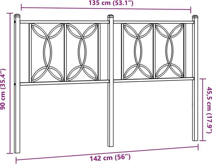 Immagine prodotto VidaXL La§In (142 x 3 x 90 cm)