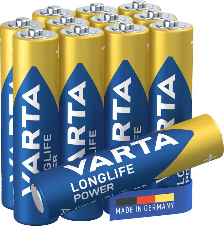 Actual product image Varta LONGLIFE Power Box (12 pcs., AAA, 1270 mAh)