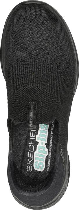 Actual product image Skechers 149708/BBK Ultra Flex 3.0-Cozy Streak Women's Sneaker Sneakers Slippers VEGAN black (40)