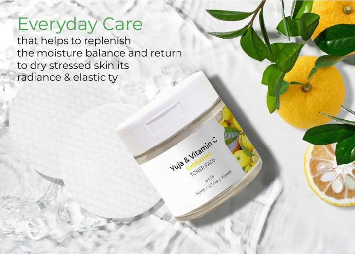 Produktbild JKosmec Yuja and Vitamin C Hydrating Toner Pads (Reinigungstücher)