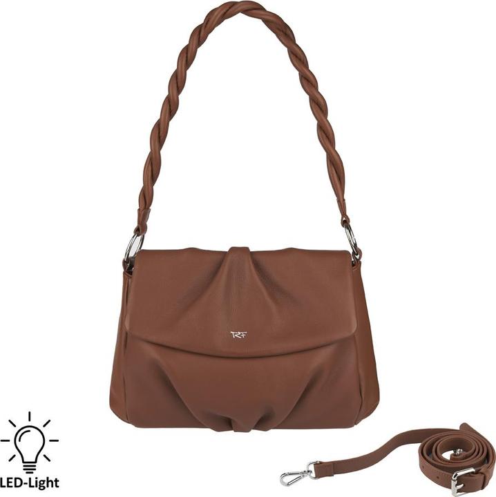 Produktbild Riccardo Ferducci Handtasche, Crossover mit LED-Licht-Fach, Bellini