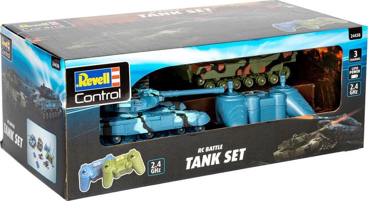 Actual product image Revell RC Battle Set Battlefield Tanks