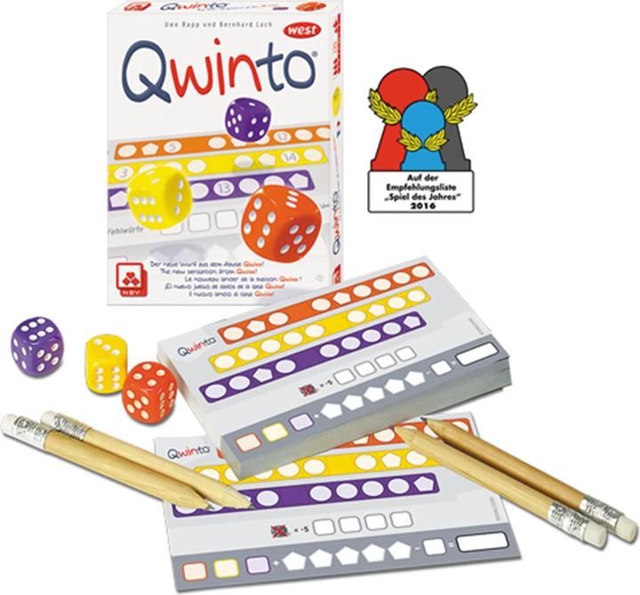 Actual product image NSV Qwinto (Italian, French, German, English)