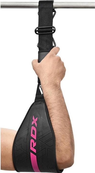 Actual product image Rdx Gym Abs Strap F6 Matte Pink