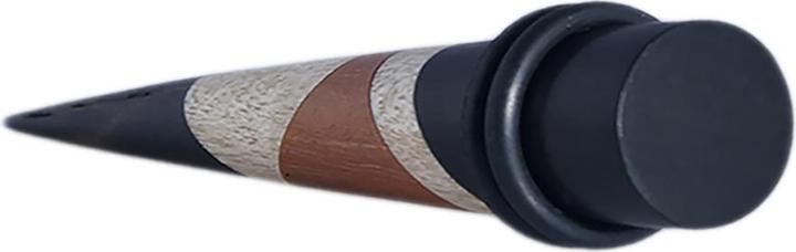Actual product image Star Piercing Expander made of three-ply wood (Organic, without brass)