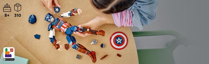 Image du produit LEGO Figurine de construction Captain America (76258, LEGO Marvel)