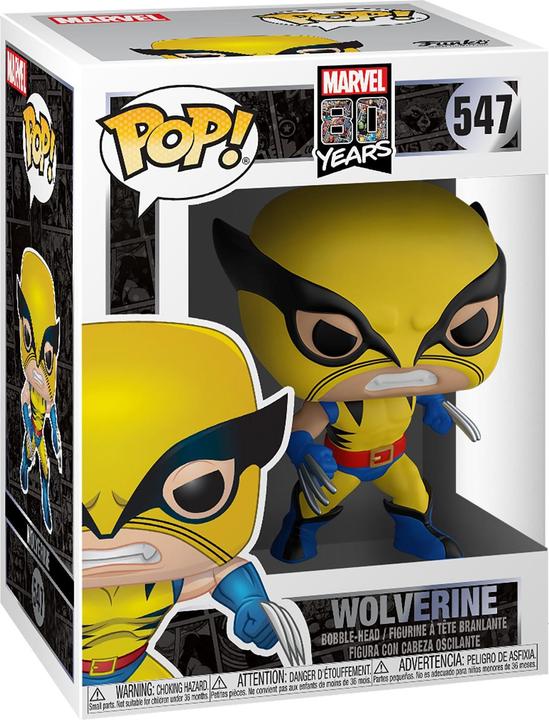 Image du produit Funko POP! - Marvel 80th: Wolverine (First Appearance)