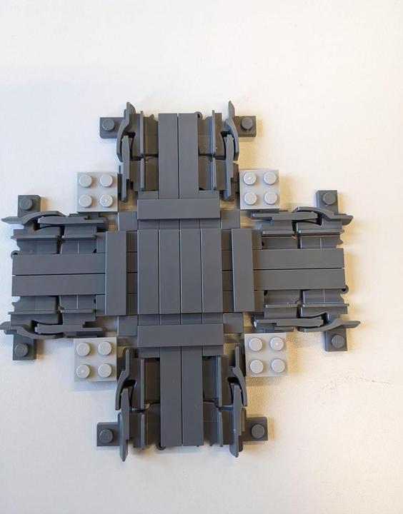 Produktbild LEGO City Schienenkreuzung Gleiskreuzung Kreuzung - NEU! Menge 1x